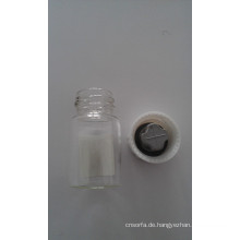 Medizinische Pulver und Tabletten Glasflasche mit Kappe